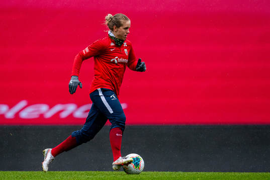 Elise Thorsnes of the Norwegian women’s national football