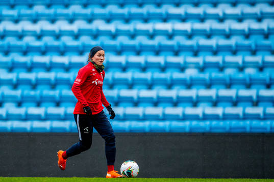 Kristine Minde of the Norwegian women’s national football