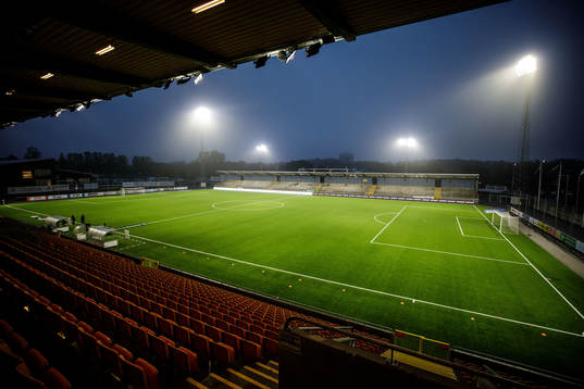 Iver Arena innan fotbollsmatchen i Superettan  mellan