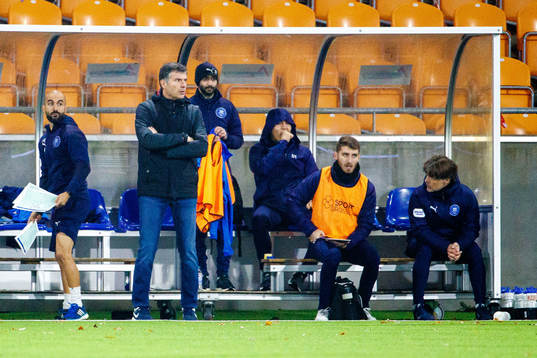 Akropolis  tränare Giannis Christopoulos