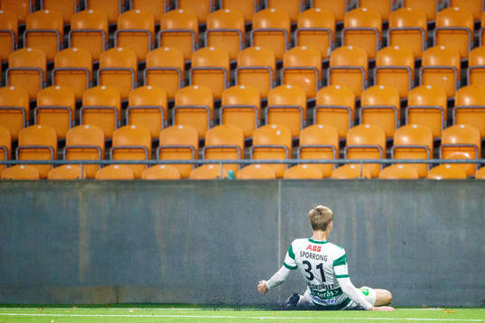 Västerås Albin Sporrong jublar