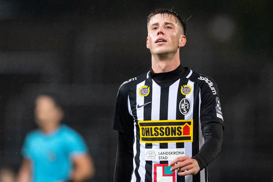 Landskronas Filip Olsson deppar