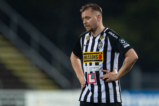 Landskronas Niklas Nielsen deppar