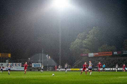 Regn över Landskrona IP