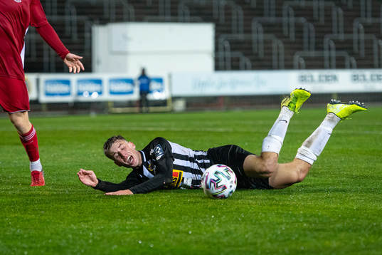 Landskronas Filip Olsson reagerar