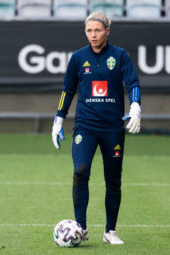 Goalkeeper Jennifer Falk