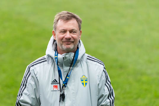 Head coach Peter Gerhardsson