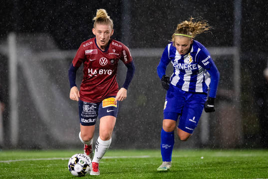 Örgrytes Matilda Östergaard och IFK Göteborgs Filippa