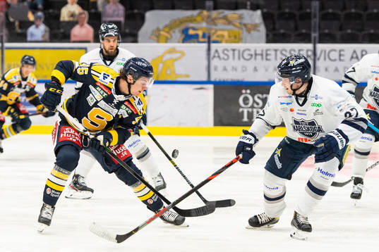 Södertäljes Nick Olesen och Karlskogas Wilhelm Westlund