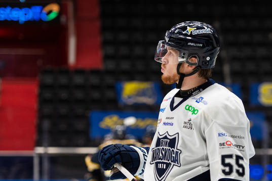 Karlskogas Arvid Aronsson deppar