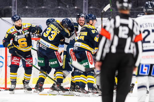 Södertäljes Andreas Hjelm, Måns Lindbäck och Hugo