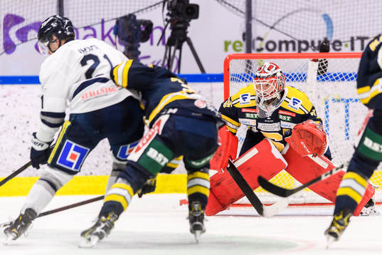 Södertäljes målvakt Filip Gustavsson
