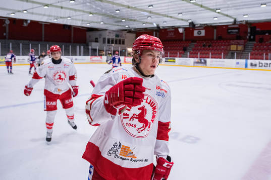 Trojas Jesper Emanuelsson jublar