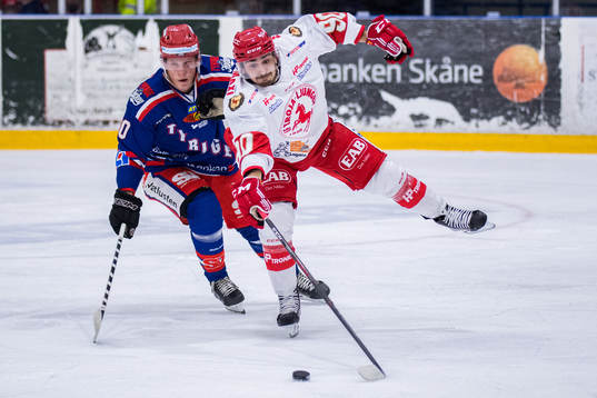 Tyringes Casper Andersson och Trojas Kevin Karlsson