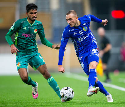 Sundsvalls Dennis Olsson och Dalkurds Suleman Zurmati