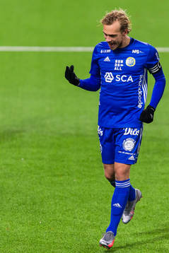 Sundsvalls Pontus Engblom jublar