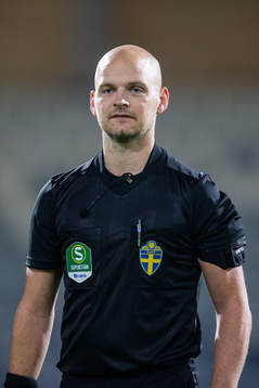 Assisterande domare Fredrik Hammarström