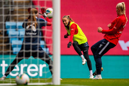 Caroline Graham Hansen of the Norwegian women’s national