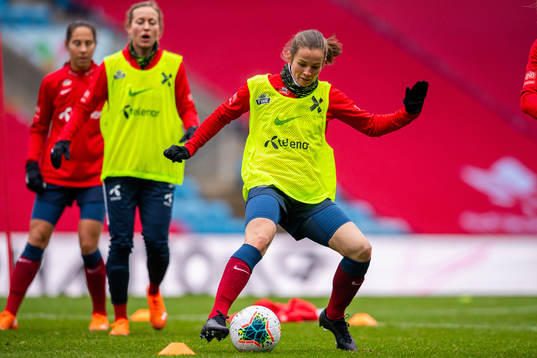 Tuva Hansen of the Norwegian women’s national football