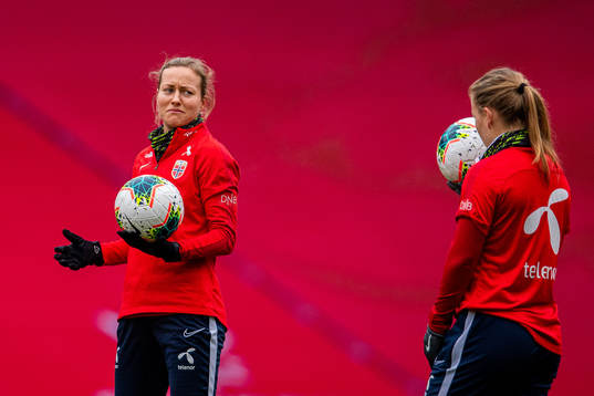Kristine Minde of the Norwegian women’s national football