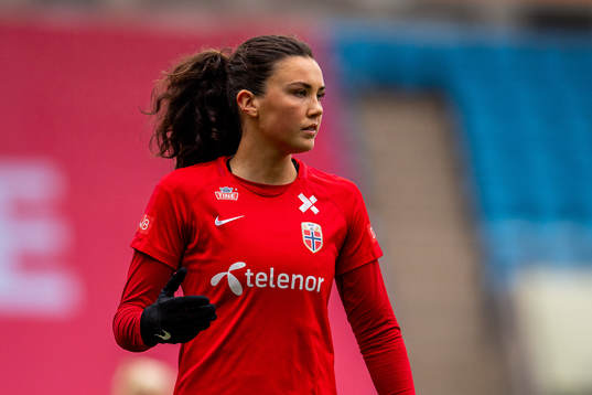 Ingrid Syrstad Engen of the Norwegian women’s national