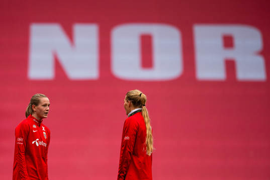 Elisabeth Terland and Lisa-Marie Karlseng Utland of the