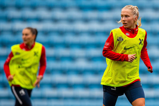 Thea Bjelde of the Norwegian women’s national football