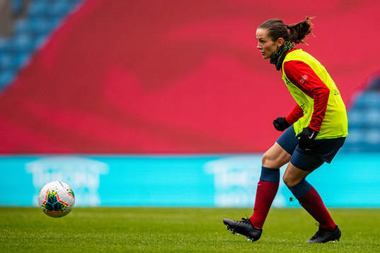 Tuva Hansen of the Norwegian women’s national football
