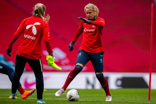 Elise Thorsnes of the Norwegian women’s national football