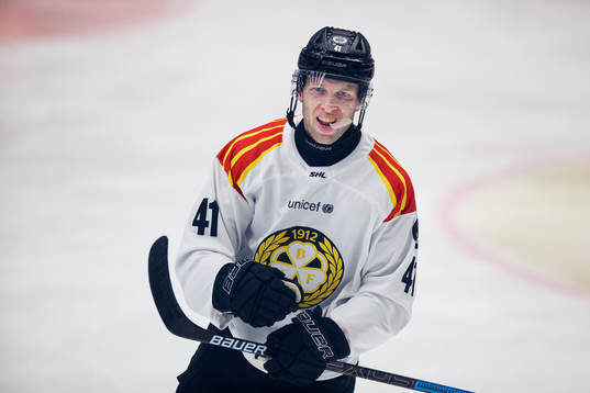 Brynäs Greg Scott jublar