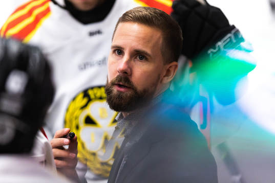 Brynäs assisterande tränare Viktor Stråhle
