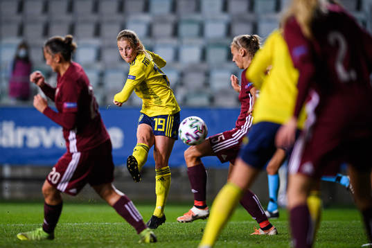 Anna Anvegård of Sweden