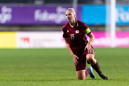 Karlina Miksone of Latvia