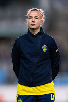 Hanna Glas of Sweden at lineup