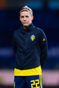 Olivia Schough of Sweden at lineup