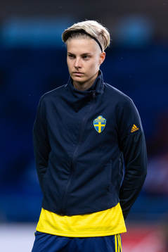 Lina Hurtig of Sweden at lineup
