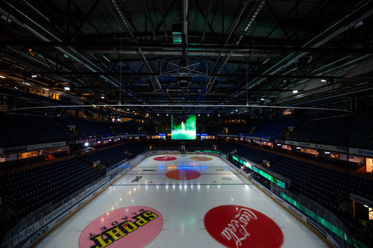 Vy över isen