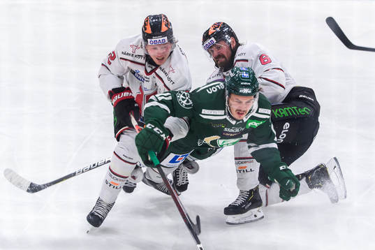 Örebros Robin Salo, Färjestads Joakim Nygård och
