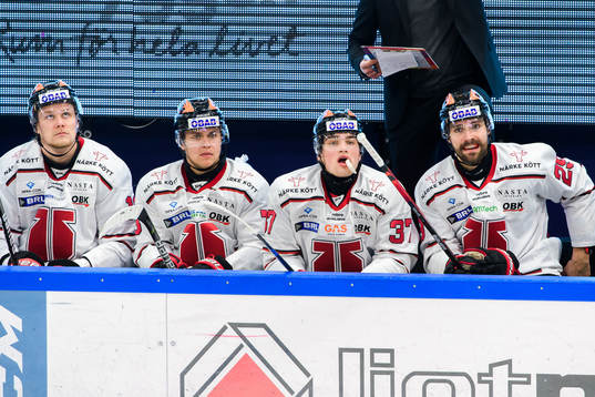 Örebros Rodrigo Abols, Oliver Eklind, Glenn Gustafsson och
