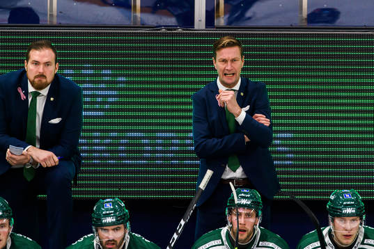 Färjestads assisterande tränare Gereon Dahlgren och