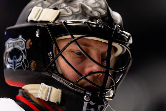 Malmö Redhawks målvakt Oscar Alsenfelt