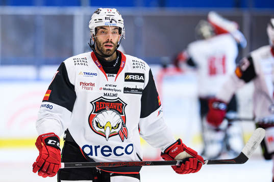 Malmö Redhawks Markus Lauridsen deppar