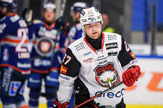 Malmö Redhawks Pontus Westerholm deppar