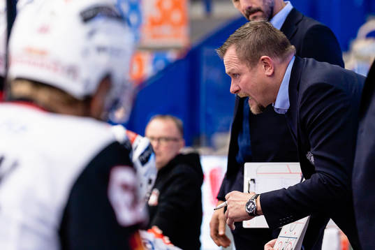 Malmö Redhawks tränare Joakim Fagervall