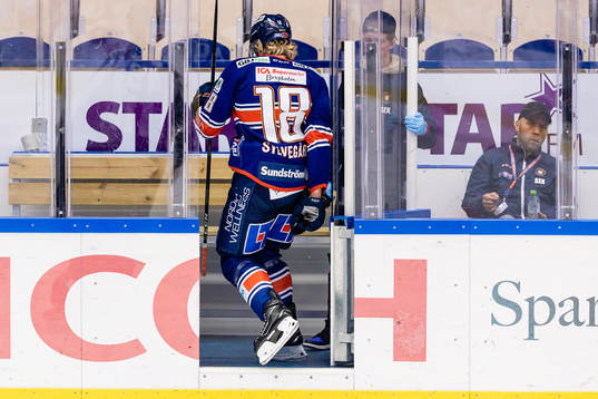 Växjös Marcus Sylvegård i utvisningsbåset