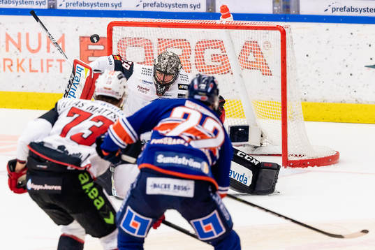 Malmö Redhawks målvakt Oscar Alsenfelt