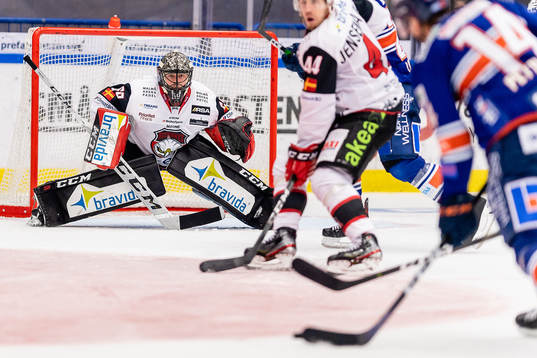 Malmö Redhawks målvakt Oscar Alsenfelt