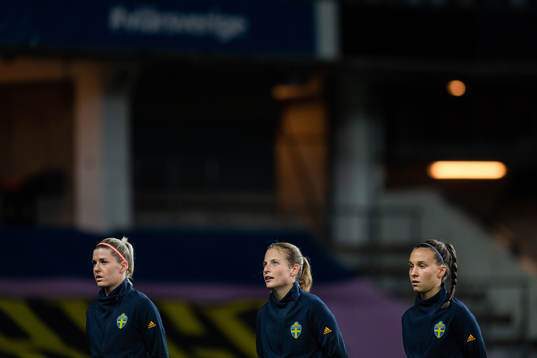 Olivia Schough, Anna Anvegård and Julia Zigiotti Olme of