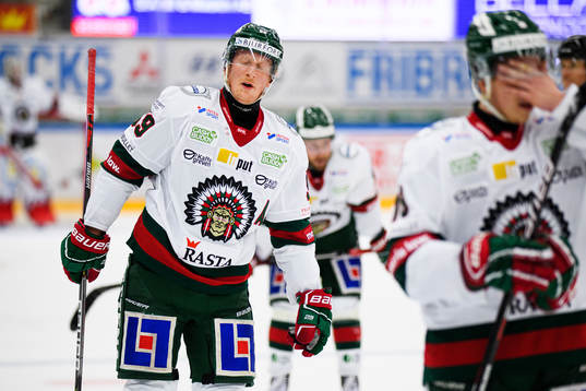 Frölundas Simon Hjalmarsson deppar