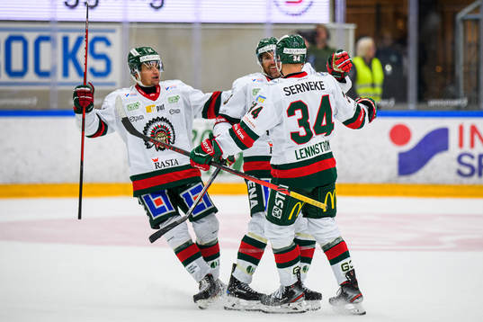 Frölundas Linus Nässén, Joel Lundqvist och Theodor
